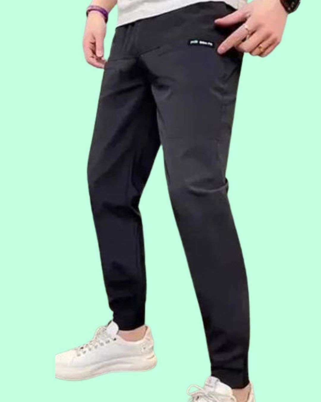 بنطلون سوفت مضلع